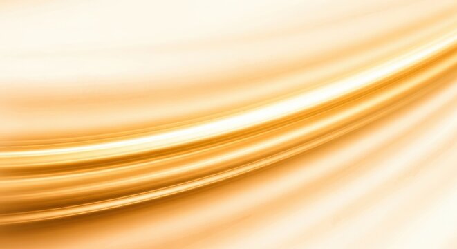 Golden light streaks on soft textured surface