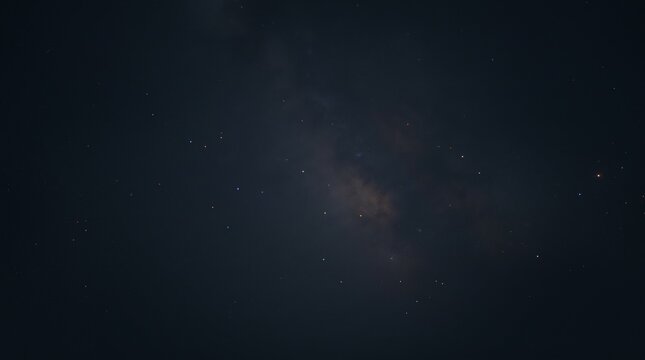 Vast Night Sky Filled With Countless Stars and Nebulae Showing The Milky Way Galaxy