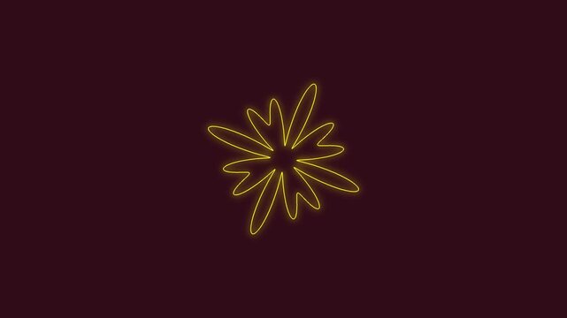 Golden stylized starbursts repeat across dark wine and black stripes in a clean graphic pattern