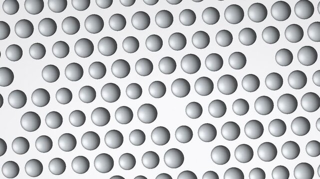 Soft bubble wrap texture loop with diagonal motion