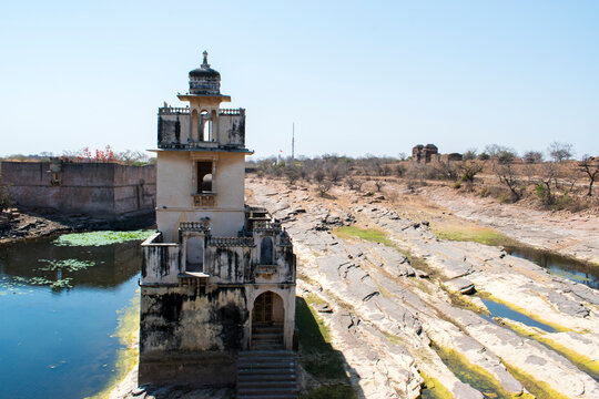Padmavati Mahal inside Chittorgarh Fort, Rajasthan, India