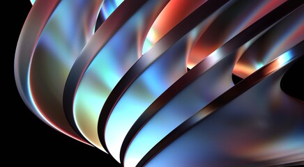 Cinematic tech background design cover art visuals 3d, on black backdrop cyber elements made of transparent glass and liquid acrylic glow.