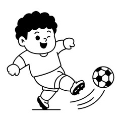 Obraz premium soccer player