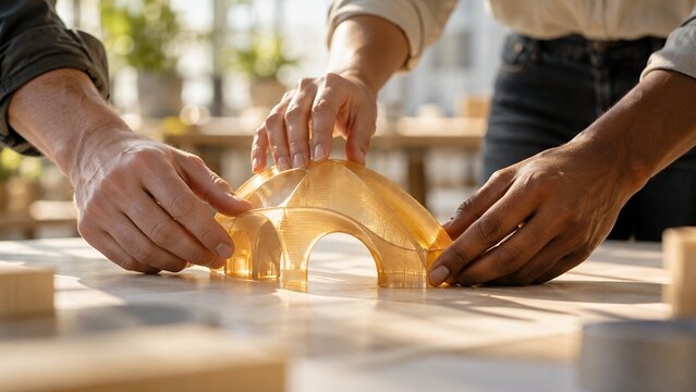 Creative Team Aligning Amber Product Prototype