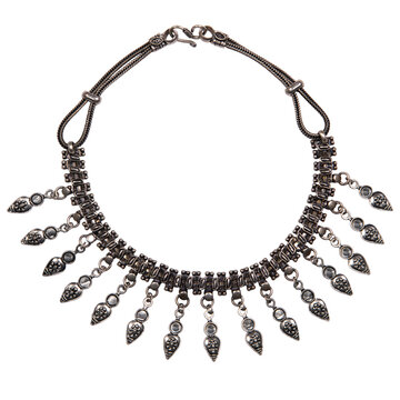 Collar con corazones peque&ntilde;os