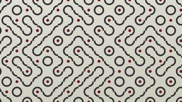 Soft stone grey celtic knot pattern background seamless loop