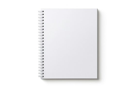 Blank Spiral Notebook Cover