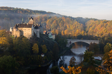Loket Castle Panorama Czech Republic © Milan