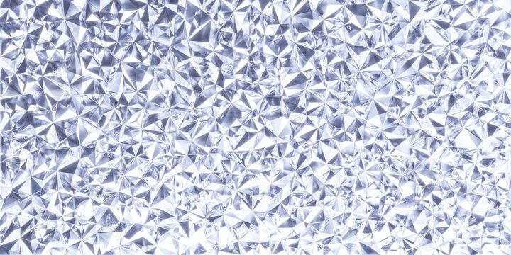 Sparkling Gemstone, Glass and Ice Abstract Background Texture
