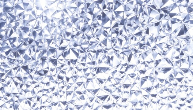 Sparkling Gemstone, Glass and Ice Abstract Background Texture