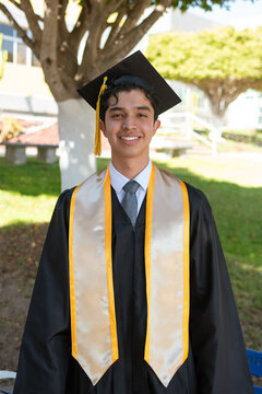 Young Man graduation cap