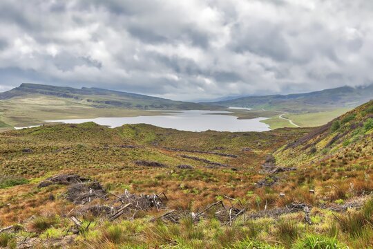 Loch Leatham, Isle of Skye, Scotland, United Kingdom