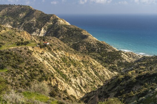 Landscape at Cape Aspro near Pissouri, Cyprus