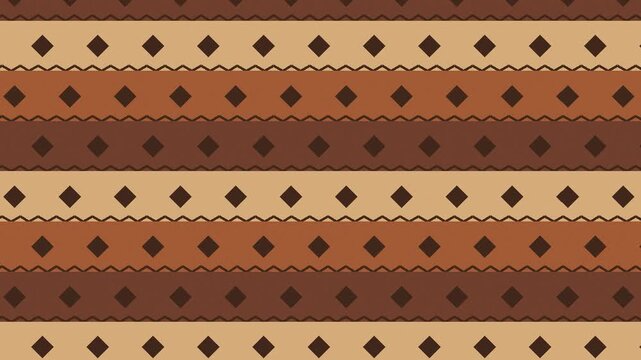 Soft kilim pattern background loop with diagonal motion