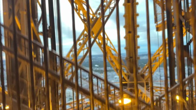 Eiffel Tower, elevator