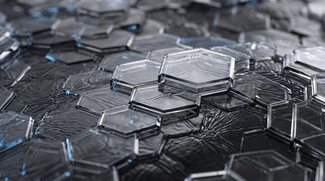 Layered Carbon Nanomaterial Surface with Hexagonal Molecular Structure