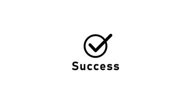 Success icon with a bold check mark inside a circular outline and clear &ldquo;Payment Confirmed&rdquo; text, representing successful transactions, payment verification