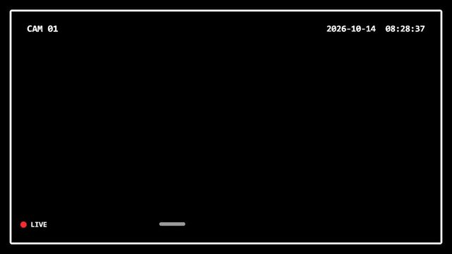 Camera viewfinder overlays on alpha channel with blinking rec dot and running timecode for vlogs
