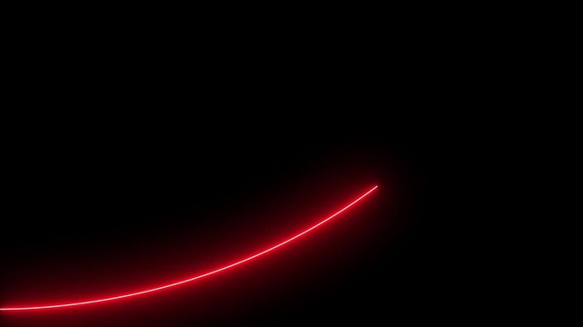 2033 futuristic aqua neon growth curve animation 4k, Abstract aqua laser growth chart with 2033 text animation on black background.