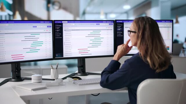 Product Manager Analyzing A B Testing Results