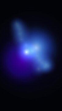 Saas Dark Aura Seamless Loop Verticle Background