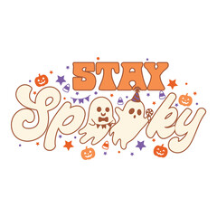 Obraz premium Halloween typography clip art design on plain white transparent isolated background for card, shirt, hoodie, sweatshirt, apparel, card, tag, mug, icon, poster or badge