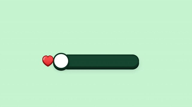 Game health bar ui elements loading on a green background