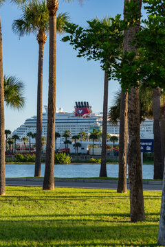 Disney Cruise Ship Docked at Port Canaveral Florida September 26 2026