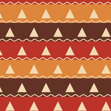 Soft aztec pattern background loop with diagonal motion