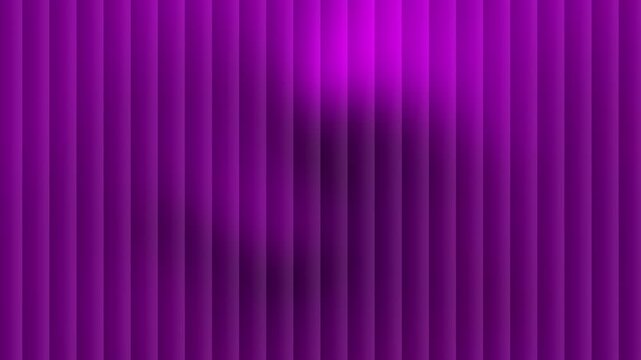 Abstract background featuring purple gradient light motion behind vertical ribbed panel texture