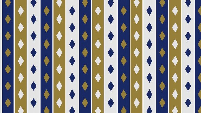 Soft ikat pattern background loop with diagonal motion