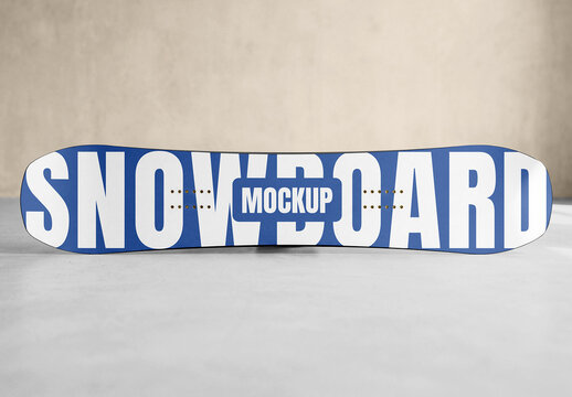 Snowboard Mockup