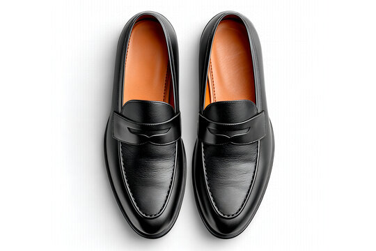 pair of black shoes