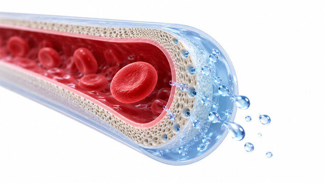 Water Removal Across a Dialysis Hollow Fiber Membrane