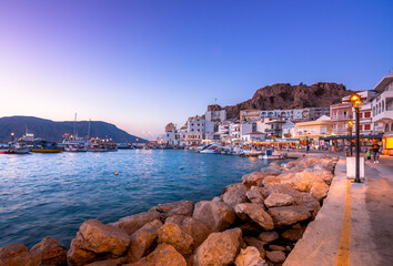 Pigadia, the capital of the Greek island of Karpathos, Dodecanese, Greece © gatsi
