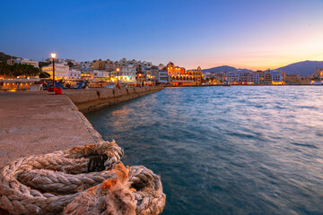 Pigadia, the capital of the Greek island of Karpathos, Dodecanese, Greece © gatsi