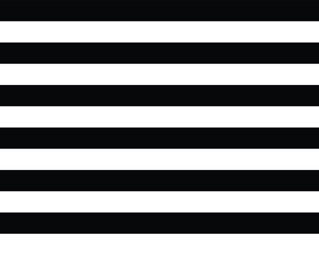 Abstract Black and White Horizontal Stripes Minimal Geometric Pattern Background
