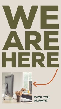 Bold Type Stories / Stacked Type and Curved Arrows for Studio Introductions and Business Announcements / Vertical / Part 05