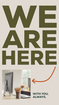 Bold Type Stories / Stacked Type and Curved Arrows for Studio Introductions and Business Announcements / Vertical / Part 05