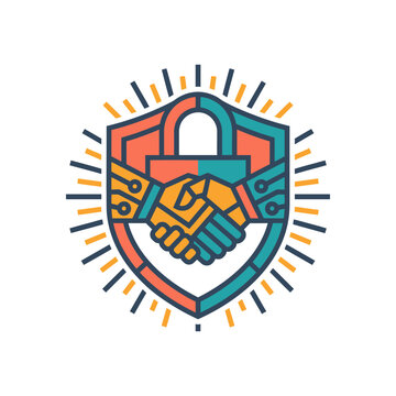 Trustworthy AI Icon for Safe Technology