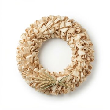 Rustic straw wreath for thanksgiving home decoration with home decor autumn wreath harvest decor