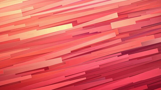 Red Stripes Pattern: A vibrant abstract pattern composed of diagonal red stripes in varying shades and lengths creates a dynamic and energetic visual.