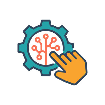 Human in the Loop Icon for Guided AI
