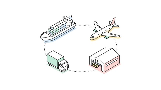 Global Logistics Supply Chain Transportation Modes