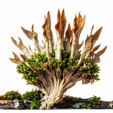 Iceland Moss Cetraria islandica Fruticose
