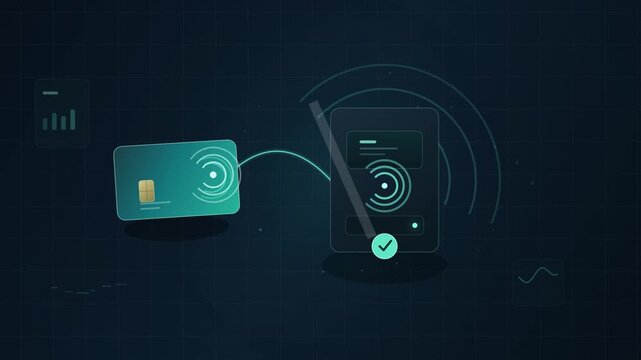 Digital payment processing with credit card and mobile terminal
