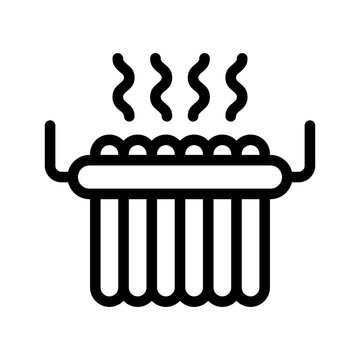 Heater Icon Vector Symbol Design Illustration