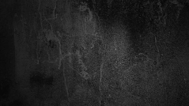 White grunge over black background Loop. Dirt Overlay, film grain texture, vintage look, grunge texture animation. Designed grunge texture and grunge background.