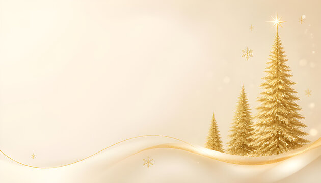 Elegant Christmas and New Year 2027 background,