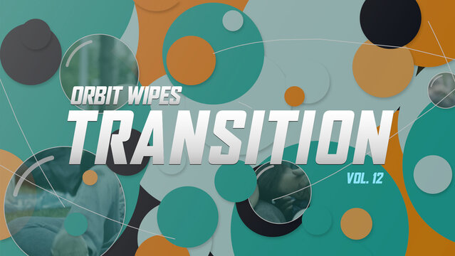 Orbit Wipes Transitions / Mint and Teal Circle Wipes with Glass Discs for Travel Vlogs and Family Videos / Horizontal / Part 12